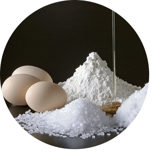 使用專用雞蛋追求鬆軟口感及濃醇甘甜的口味。